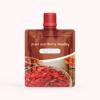 Sachets debout pour liquide à cocktail avec bec gratuit personnalisé pour l'industrie alimentaire sac d'emballage vide pour emballage de liquide de jus et de poudre