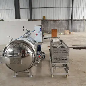 Popular Autoclave For Canned Food And Bottle Food / Can Food Retort Autoclave / Automatic Bottle Sterilizer