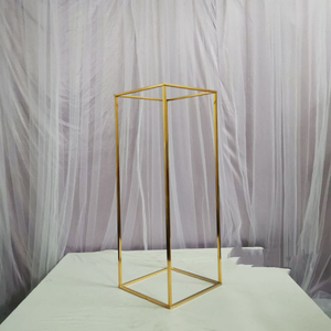 Luxury Decorative Iron Flower <b>Stand</b> Heavy Duty Durable Metal Plant Rack For Romantic Wedding Reception <b>Backdrop</b> Decor - Product Image 4