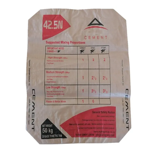 Vacío 50 kg personalizado resistente al agua PP cemento bolsas 50 kg con válvula <span class=keywords><strong>saco</strong></span> de polipropileno - Product Image 6