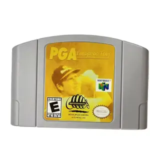 닌텐도 64 미국 버전 용 PGA 유럽 투어 N64 게임 카트리지 카드