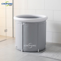 Chufang 75cm 80cm 85cm 90cm 120cm autoportant Portable vapeur bébé Spa bain à remous couverture sac de transport douche dosette de glace baignoire de trempage