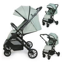 EN1888 OEM personnalisé compact bébé Prime poussette poussette Buggy poids léger plié système de voyage réversible bébé poussette
