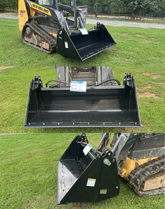 Alat Pemuat <span class=keywords><strong>Skid</strong></span> <span class=keywords><strong>Steer</strong></span> Mini Multifungsi 4 In 1 Bucket - Product Image 6