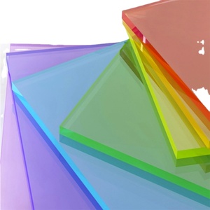 Panneau de séparation de bureau en acrylique coulé transparent PMMA, résistant aux éclaboussures, pour présentoir, vente en gros - Product Image 1