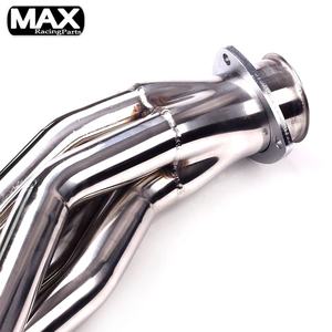 1968-1974 Chevrolet <span class=keywords><strong>Bel</strong></span> <span class=keywords><strong>Air</strong></span>/Caprice/Biscayne Auto Turbo collettore in acciaio inox tubo di scarico tubo di scarico Downpipe Kit nuovo per Auto - Product Image 2