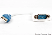 Câble adaptateur FTDI Chip RS232 USB mâle vers D-sub 9 broches mâle Chipi-X10
