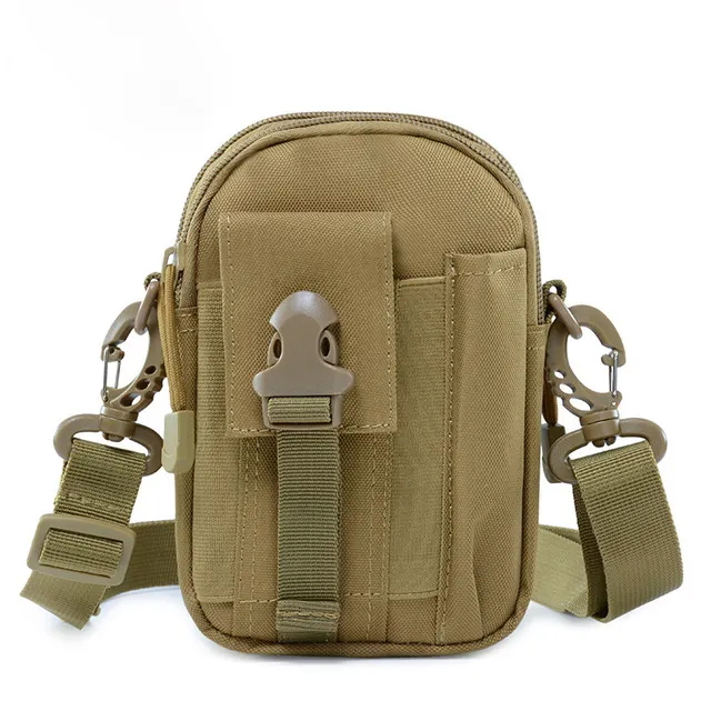 1201 Custom wholesale OEM Camping Survival Outdoor Men Sports Fashon Sling Molle Small Tactical Bag