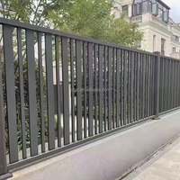 Garde-corps de balcon en alliage d'aluminium personnalisé, clôtures de cour de villa, garde-corps de protection de ménage extérieur, mains courantes