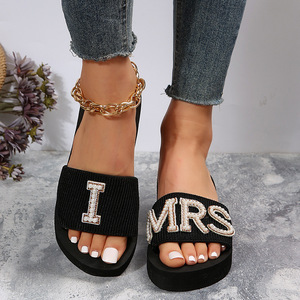 Chaussures d'intérieur et d'extérieur <span class=keywords><strong>pour</strong></span> femmes, confortables, respirantes, à <span class=keywords><strong>semelle</strong></span> épaisse, élégantes, avec lettres, <span class=keywords><strong>pour</strong></span> toutes les saisons - Product Image 5