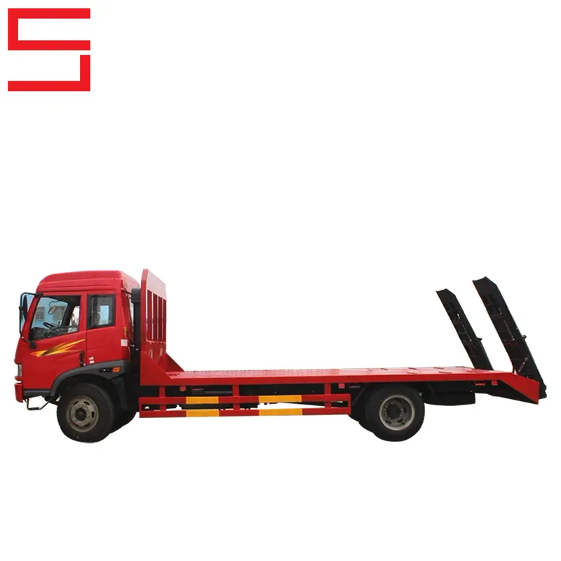 3ton 4ton 5ton flatbed ladder towing truck