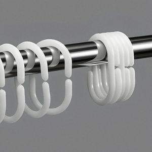 <span class=keywords><strong>Rideau</strong></span> de douche moderne en plastique PEVA de qualité supérieure avec aimants Etoile de mer imperméable pour <span class=keywords><strong>baignoire</strong></span> - Product Image 6