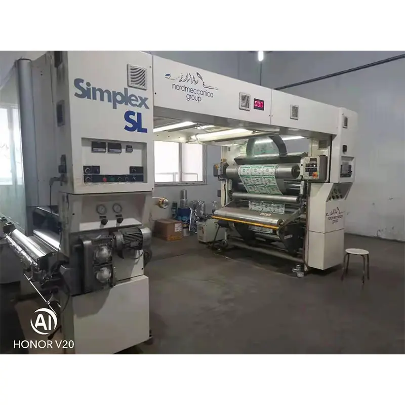 Second hand Italy made Nordmeccanica brand Simplex SL 1300mm high speed solvenless lamination machine