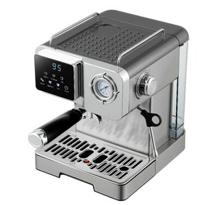 Cafetera Espresso Semiautomática Programable de Acero Inoxidable, Uso Comercial y Doméstico, Enchufe Europeo, Sistema de Preparación 20 Semi-automático - Product Image 5