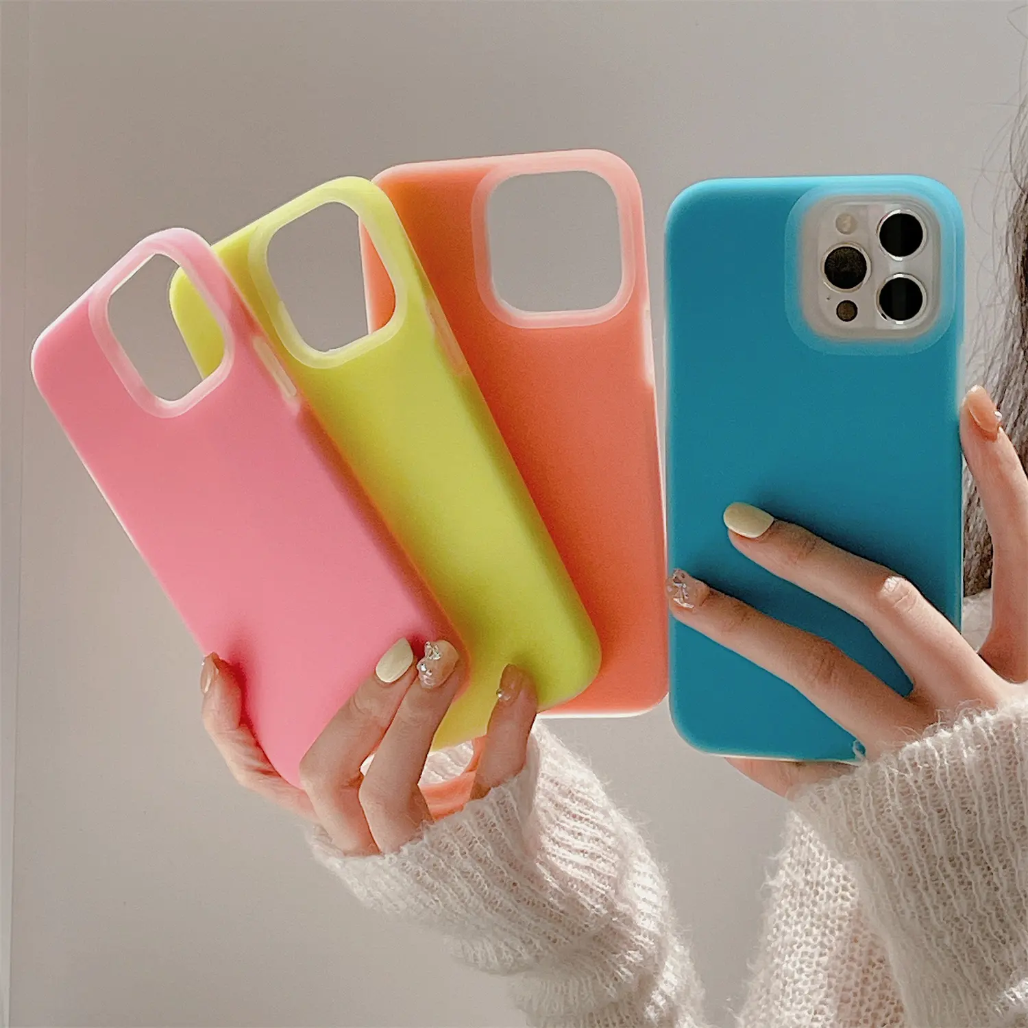new arrival liquid silicone jelly phone case for iphone 12 13 pro max phone case