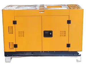 Portable Generator with Twin Cylinder 13kva Silent Electric Generator