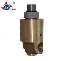 Deublin 357 E.L.S. Union rotative haute pression à joint lisse longue durée simple/double flux pour applications d'eau