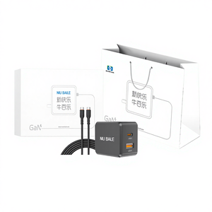 Ensemble de charge rapide universel Type-C 45W, ignifuge, pliable, écologique, compatible avec les prises EU/US/UK, PD3.1/QC3.0, compatible avec <span class=keywords><strong>MacBook</strong></span> <span class=keywords><strong>Air</strong></span> - Product Image 1