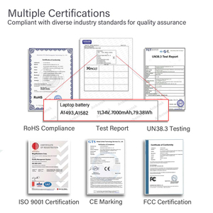 Batería para <span class=keywords><strong>MacBook</strong></span> <span class=keywords><strong>Pro</strong></span> <span class=keywords><strong>13</strong></span> pulgadas <span class=keywords><strong>Retina</strong></span> A1502 (mediados de 2014 principios de <span class=keywords><strong>2015</strong></span> finales de 2013), batería de repuesto para portátil A1493 A1582 batería - Product Image 5
