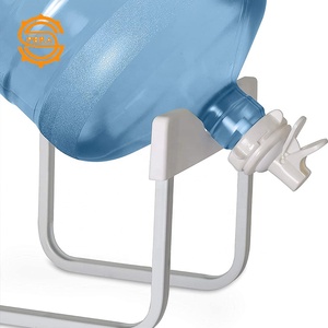Grifos de botella de agua purificada de 5 galones para comenzar una vida saludable Blanco con grifos de plástico azul - Product Image 5