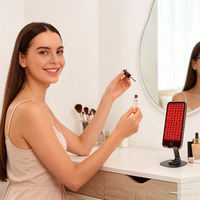 Dispositivo de Terapia de Luz Infrarroja Cercana MINI para Fisioterapia, Terapia de Luz Roja con Panel Portátil de Terapia de Luz Roja