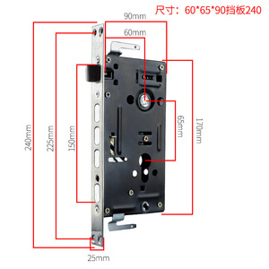 ตัวล็อคประตูเหล็กทรงสี่เหลี่ยม 24x240 มม. และทรงกลม 30x240 มม. ขัดเงา แข็งแรง ทนทาน เพื่อความปลอดภัย - Product Image 4