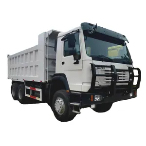 Buena calidad usado 10 ruedas Sinotruk Howo 6*4 371 375HP camión volquete de arena Sinotruck 6x4 camiones volquete 30-50TON para la venta