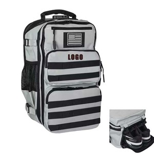 Zaino Sportivo Personalizzato 1680D Idrorepellente da 45L per Viaggi ed Escursioni, Borsa da Palestra con Scomparto per <span class=keywords><strong>Scarpe</strong></span> - Product Image 4