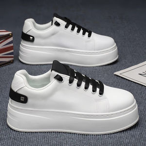 รองเท้าหนังแฟชั่นทันสมัยพร้อมอุปกรณ์เสริมครบครัน สวมใส่สบาย เหมาะสำหรับกิจกรรมกีฬาลำลอง พื้นยางหนา - Product Image 6