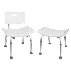 Haute qualité économique compact personnes âgées antidérapant salle de bain dossier chaise de bain siège de douche - Product Image 4