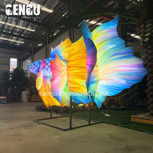 Chất lượng cao handmade sống động như thật cá latern ngoài trời động vật đèn lồng cho lễ hội - Product Image 6