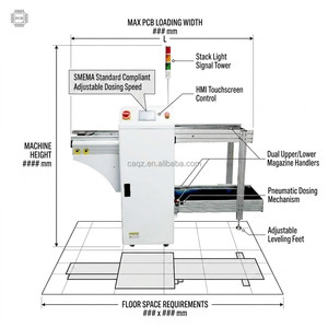 Cargador de Bandejas SMT Automático y Descargador de PCBs: Equipo Transportador de Alta Eficiencia para Líneas de Ensamblaje Electrónico SMT - Product Image 3