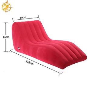 Aufblasbare Kissen Liebe Sofa Lazy Recliner Bett Adult Game Lovey Möbel Paar - Product Image 5