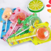 Produsen Cina Grosir Permen Lolipop Lembut Bentuk Kartun Rasa Buah Campur Halal Camilan Manis Anak-anak dalam Kotak