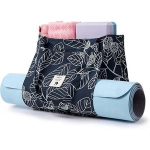 Sac de transport pour tapis de yoga épais et imperméable de qualité supérieure, certifié BSCI, vente en gros, sac fourre-tout en toile personnalisé pour tapis de yoga - Product Image 1