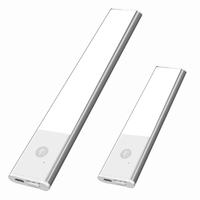 Lumière LED sans fil pour armoire, batterie intégrée, capteur de mouvement intelligent