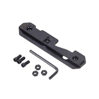 Support de lunette tactique LAMBUL, montage sur rail de 11 mm, décalage latéral, base à queue d'aronde pour accessoires de chasse