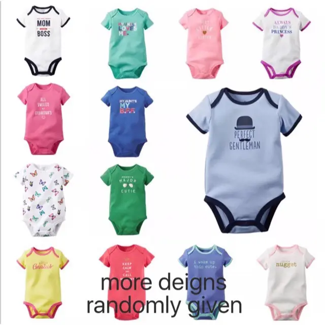 Neonato Neugeborene Mädchen Mädchen Jungen Kleidung Kurzarm Baumwolle Baby Stram pler Bodysuit Overall Bambus Pyjama Kinder Natura