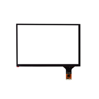 Pantalla Táctil Capacitiva Personalizada Bestar de 10.1 Pulgadas BSD101-51527, Interfaz I2C, 10 Puntos, Uso Industrial, IC GT928, Dureza 6H