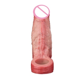 Funda Realista para Agrandar el Pene OS-ADL5030, Dildo Enorme, Juguete Sexual Erótico Personalizado, Juguetes para Parejas, Precio de Fábrica al por Mayor - Product Image 3