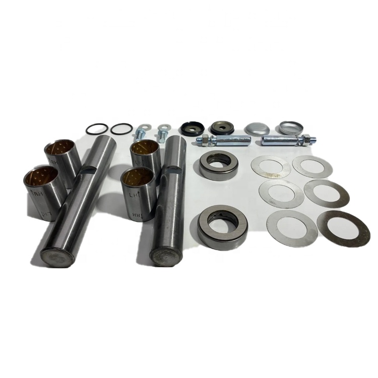 Steering Knuckle Repair Kit King Pin Bolt Set Bushing Front Rear