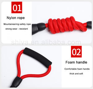 สายจูงสุนัขแบบกลมมีมือจับทำจากโฟมเชือกสำหรับปีนเขา - Product Image 5