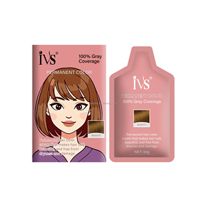 Tinta per Capelli in Crema da 30ml all'Ingrosso per Uso Domestico con Estratti Vegetali Naturali - Campione Gratuito - Tinta Nera Permanente - Product Image 1