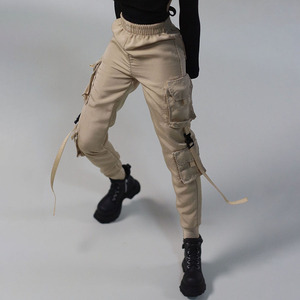 <span class=keywords><strong>Pantalon</strong></span> <span class=keywords><strong>cargo</strong></span> utilitaire sexy pour soldate, style tendance, échelle 1/6. - Product Image 2