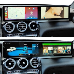 NaviHua Autoradio multimédia Android avec écran tactile, kit intérieur pour Mercedes Benz Classe C GLC W205 X253 2015 2018 - Product Image 6