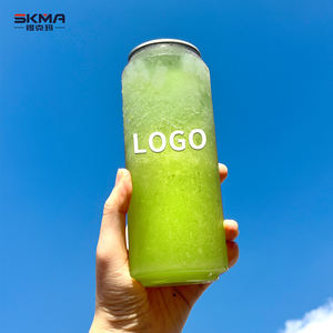 高品质透明宠物罐奶茶或果汁200毫升/250毫升/330毫升/500毫升/650毫升定制标志泡泡茶苏打宠物罐盖 - Product Image 3