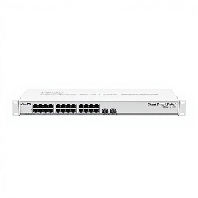 Mikrotik CSS326-24G-2S+RM Enterprise-Class 24-Port Smart Gigabit Managed Switch