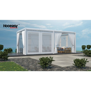 Stores enrouleurs motorisés électriques pour balcon Hooeasy, auvent rabattable pour pergola - Product Image 2