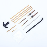 Kit de nettoyage 16 pièces : Tiges en laiton et brosses en bronze phosphoreux pour l'entretien des tubes de sports de plein air – Étui à outils de précision professionnel