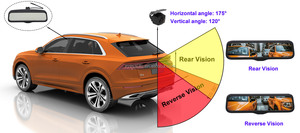 Original 8.8\" Full Screen IPS Mirror <strong>Monitor</strong> Top New Auto Electronics Customizable 10-28V for Toyota Rear <strong>Seat</strong> Entertainment - Product Image 2